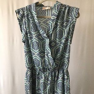 Skies are Blue Romper